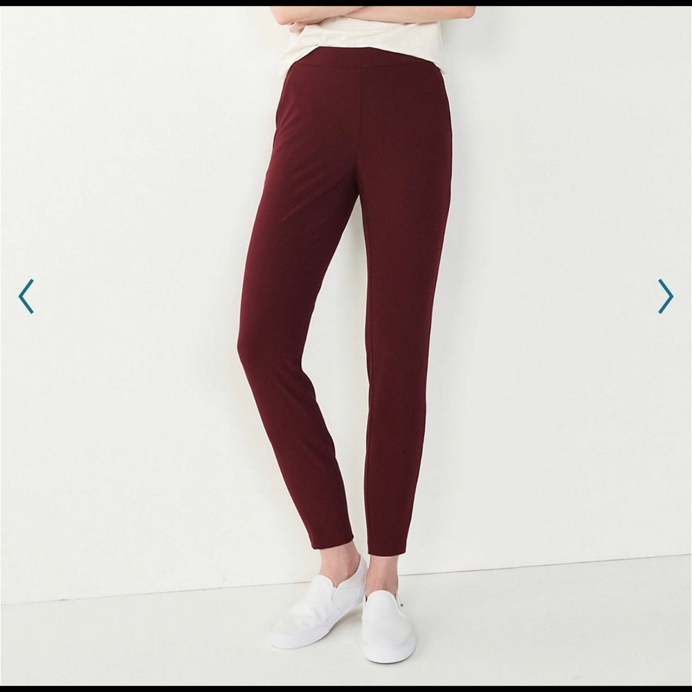 Nine West | Relaxed Crop Pull on Pants